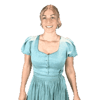 Oktoberfest Dirndl Sticker by Alpenhain