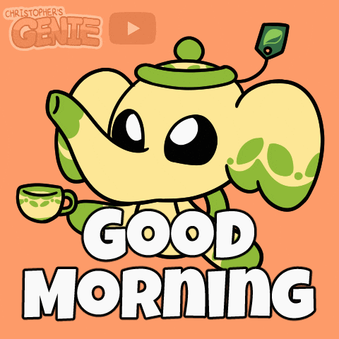 Wake Up Yawn GIF by Christophers Genie