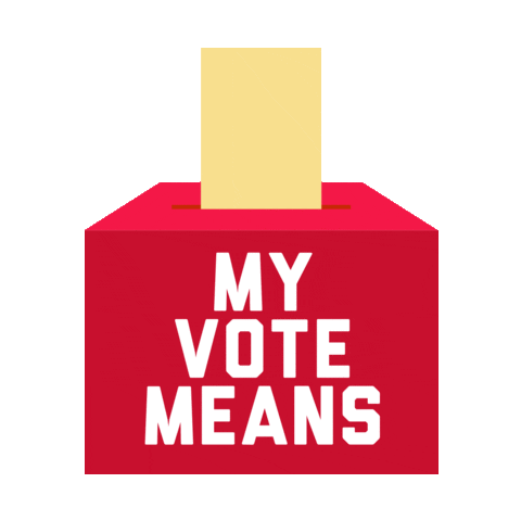 gwserves giphyupload vote voting gwu Sticker