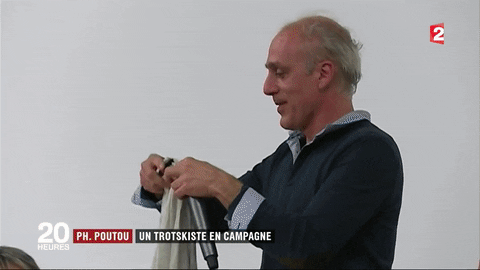 philippe poutou wtf GIF by franceinfo