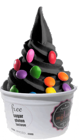 myiced giphygifmaker vegan ice cream gelato GIF