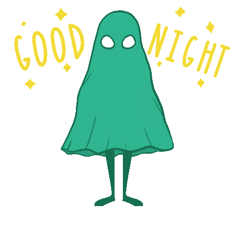 Good Night Halloween Sticker