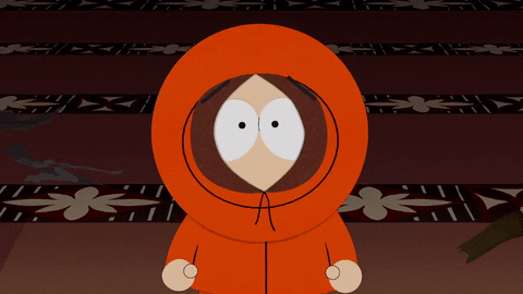 kenny mccormick dark GIF by South Park 