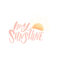 Summer Sun Hello Sticker by Happy Sappy Mail
