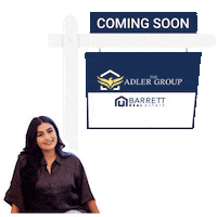theadlergroup adler the adler group barrett real estate barrett real Sticker