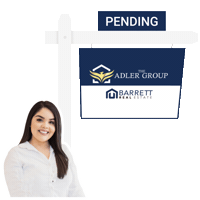 theadlergroup adler the adler group barrett real estate barrett real Sticker