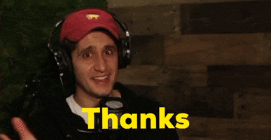Fun Thank You GIF by Wesam's World