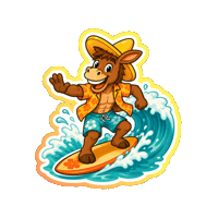 Beachclub Sanchito Sticker by Mr. Sancho's Cozumel