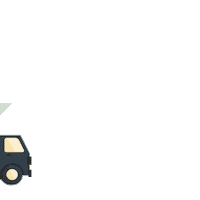 Delivery Truck Sticker by Brosa Design