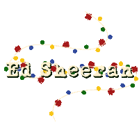 Merry Christmas Lights Sticker by Ed Sheeran