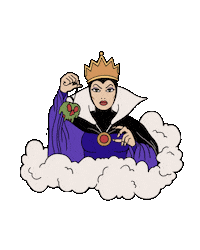 Evilqueen Sticker by Disney