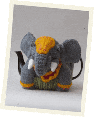 Indian Elephant GIF by TeaCosyFolk