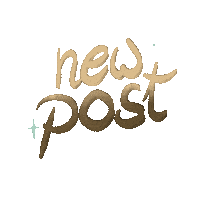 Post Sparkle Sticker by Manufakturica