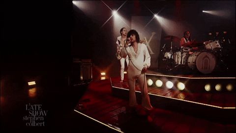 Greta Van Fleet GIF by The Late Show With Stephen Colbert