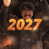 New Year Fireworks GIF