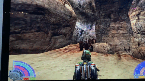 giphygifmaker starwars jawa themandalorian jedi knight academy GIF