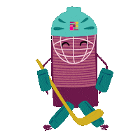 Hockey Thread Sticker by Mad About Patchwork