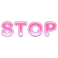 Stop It Sticker