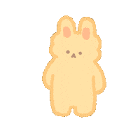 Disappointed Bunny Sticker
