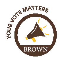 Brownu Sticker by Brown University