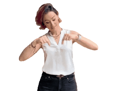 Woman Click Sticker by Naida Akaeva Beauty Boutique
