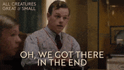 Thank God Job Done GIF by All Creatures Great And Small
