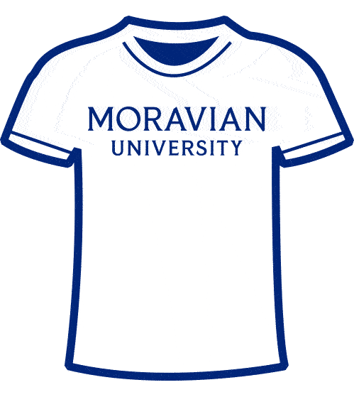 Houndem Sticker by Moravian University