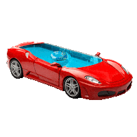 rocketandwink summer car holiday sun Sticker