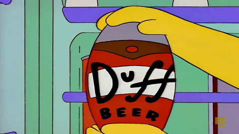 freslyseasonedpotato giphygifmaker beer simpsons homer GIF