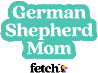 German Shepherd Love Sticker by Fetch by The Dodo