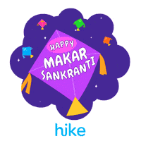 Makar Sankranti India Sticker by Hike Sticker Chat