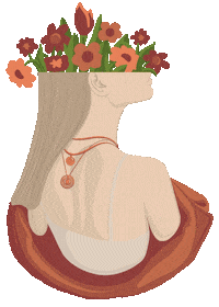 Fashion Flower Sticker