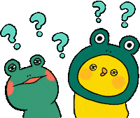 Confused Sticker