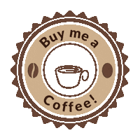 Coffee Badge Sticker