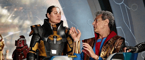 bolsnews giphygifmaker thor ragnarok maori GIF