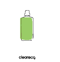 Cleaneco clean bio eco pla Sticker