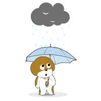 aandbxyz mood water puppy dogs Sticker