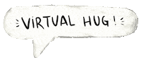 Weekdays Virtual Hug Sticker
