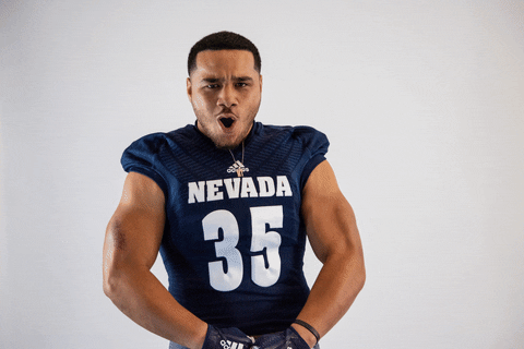 NevadaWolfPack giphyupload football nevada wolf pack GIF