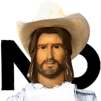 sticker jesus