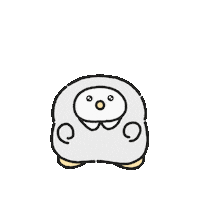 sickyaki wow penguin take off 펭귄 Sticker