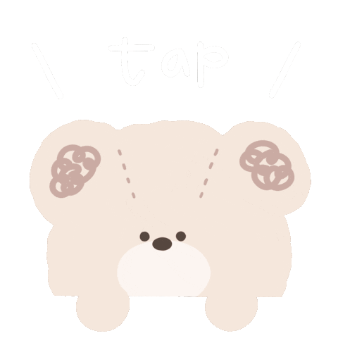 Bear Tap Sticker