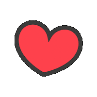 Heart Love Sticker by Bournemouth 7s Festival