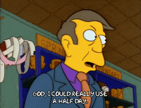 Pondering Season 3 GIF by The Simpsons