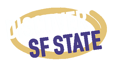 Discoversfstate Sticker by San Francisco State University