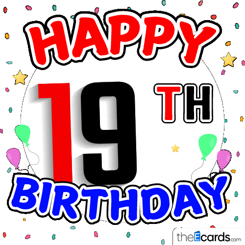 Happy Birthday Sticker by TheEcards.com