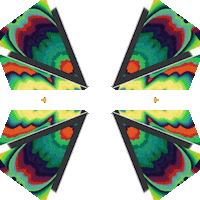 abstract art Sticker by John Fogarty