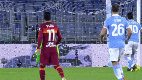 AmanteDellaBola giphyupload goal roma derby GIF