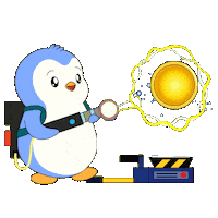 Crypto Penguin Sticker by Pudgy Penguins
