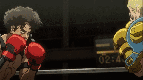 punch megalo box GIF